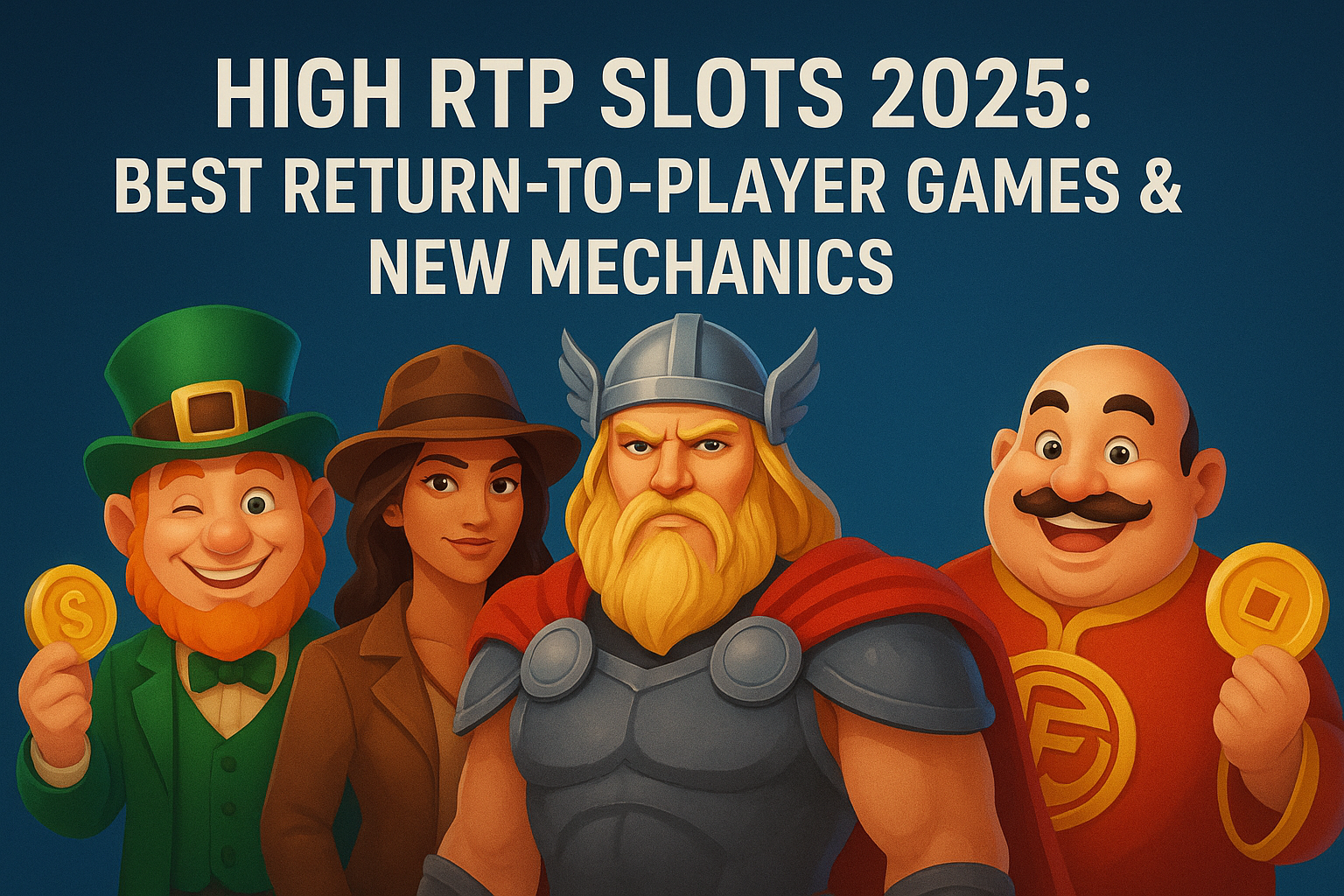 High RTP slots 2025 showcasing the best return-to-player games with maximum winning potential